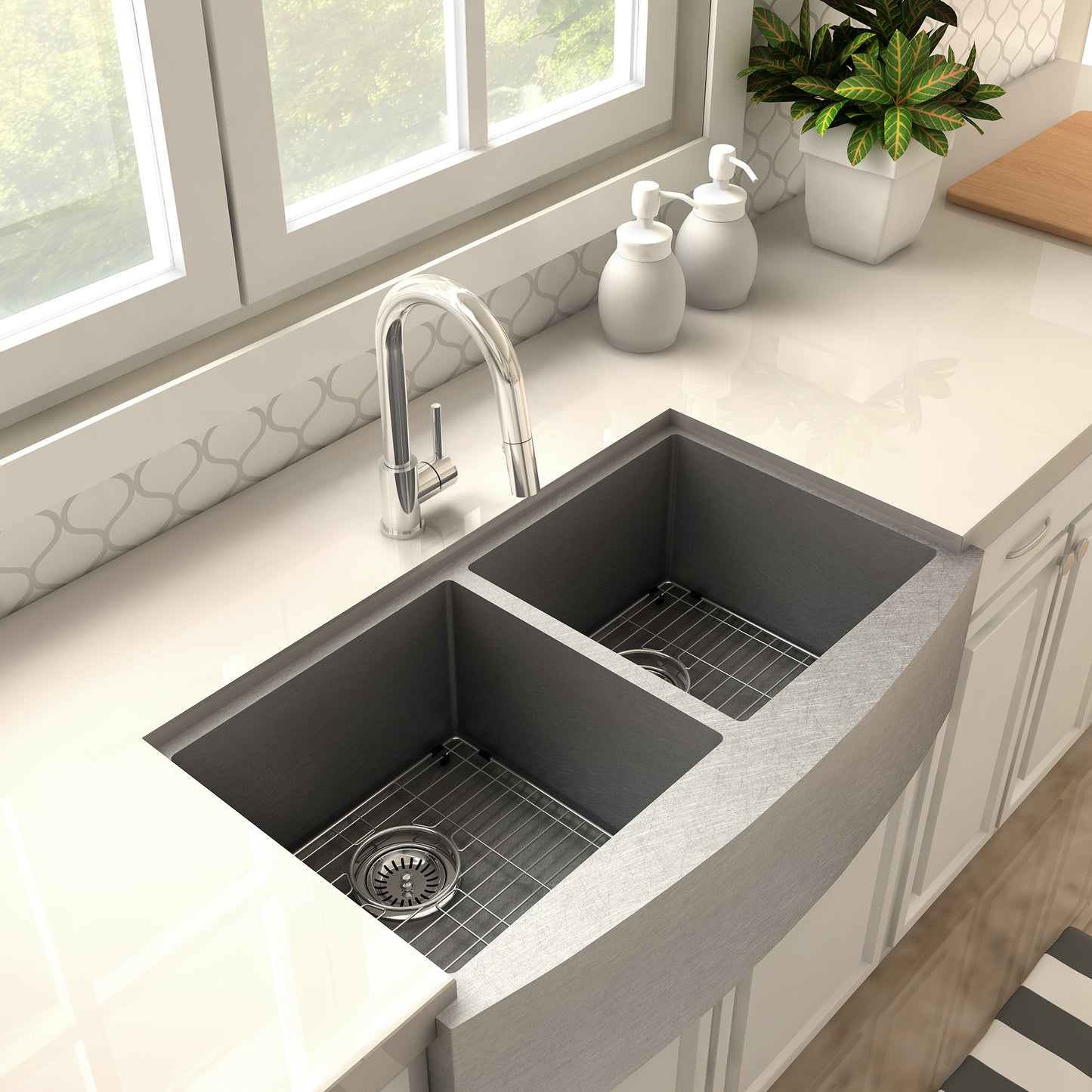 DNT-KF-CH - Dante Kitchen Faucet in Chrome