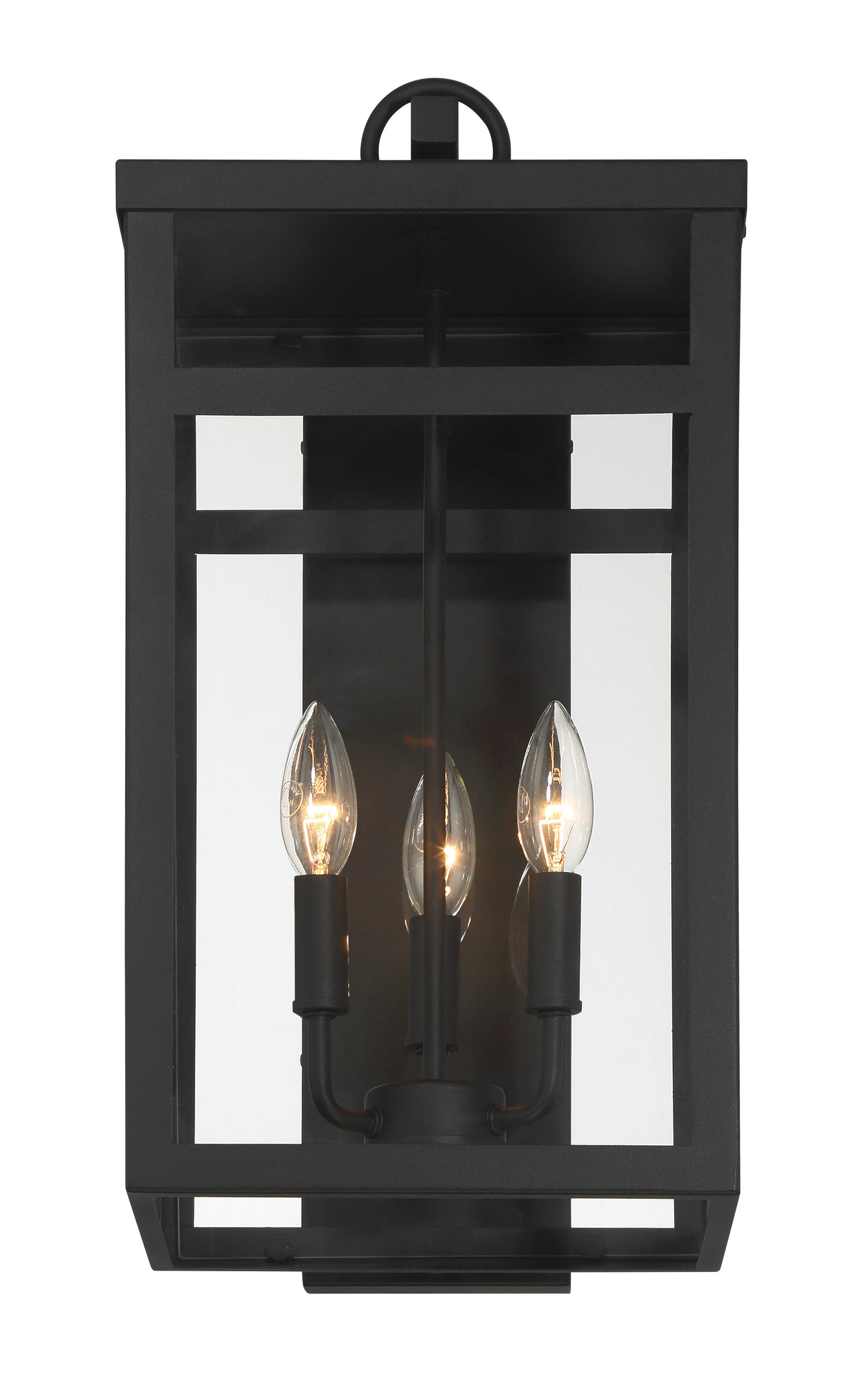 ZA7914-TB - O'Neal 3 Light 20" High Outdoor Wall Lantern - Textured Black