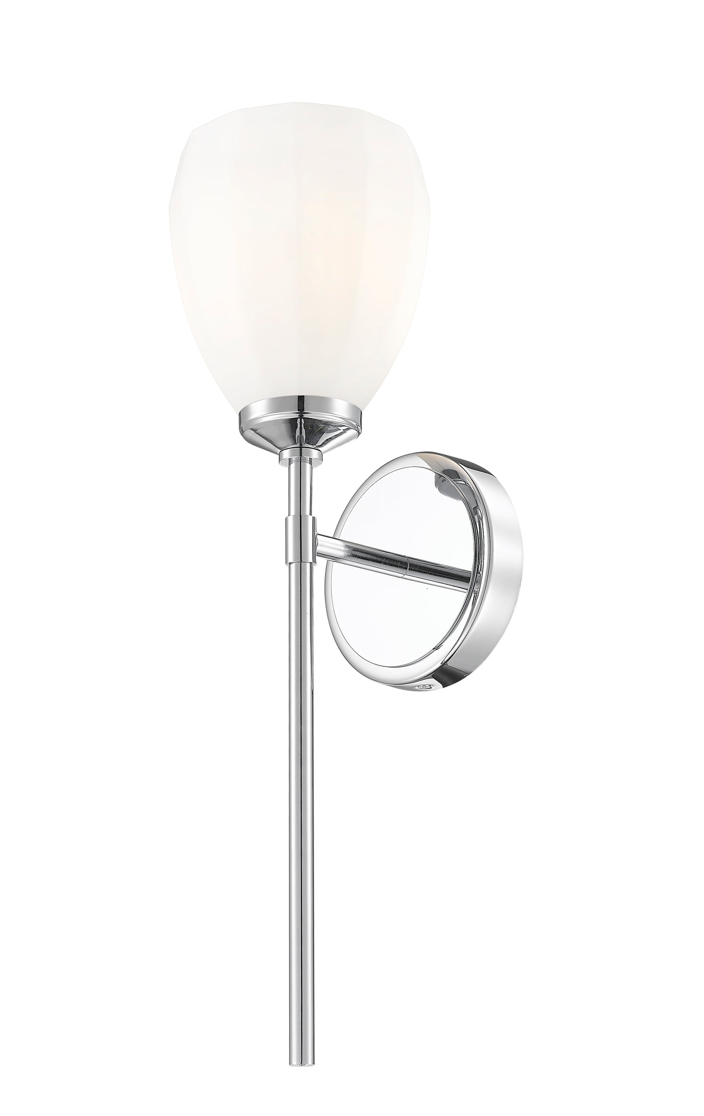 7004-1S-CH - Oren 1 Light Wall 19" Sconce - Chrome