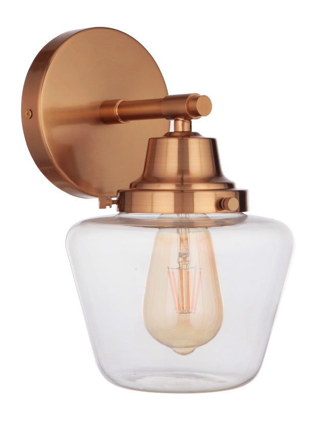 19507SB1 - Essex 1 Light 11.02" High Wall Sconce - Satin Brass