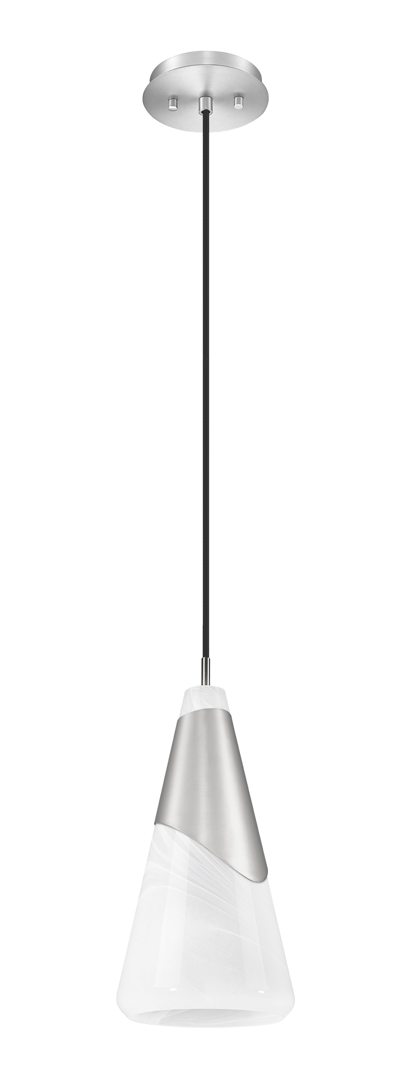 828P7-BN - Aimie 1 Light 7" Pendant - Brushed Nickel