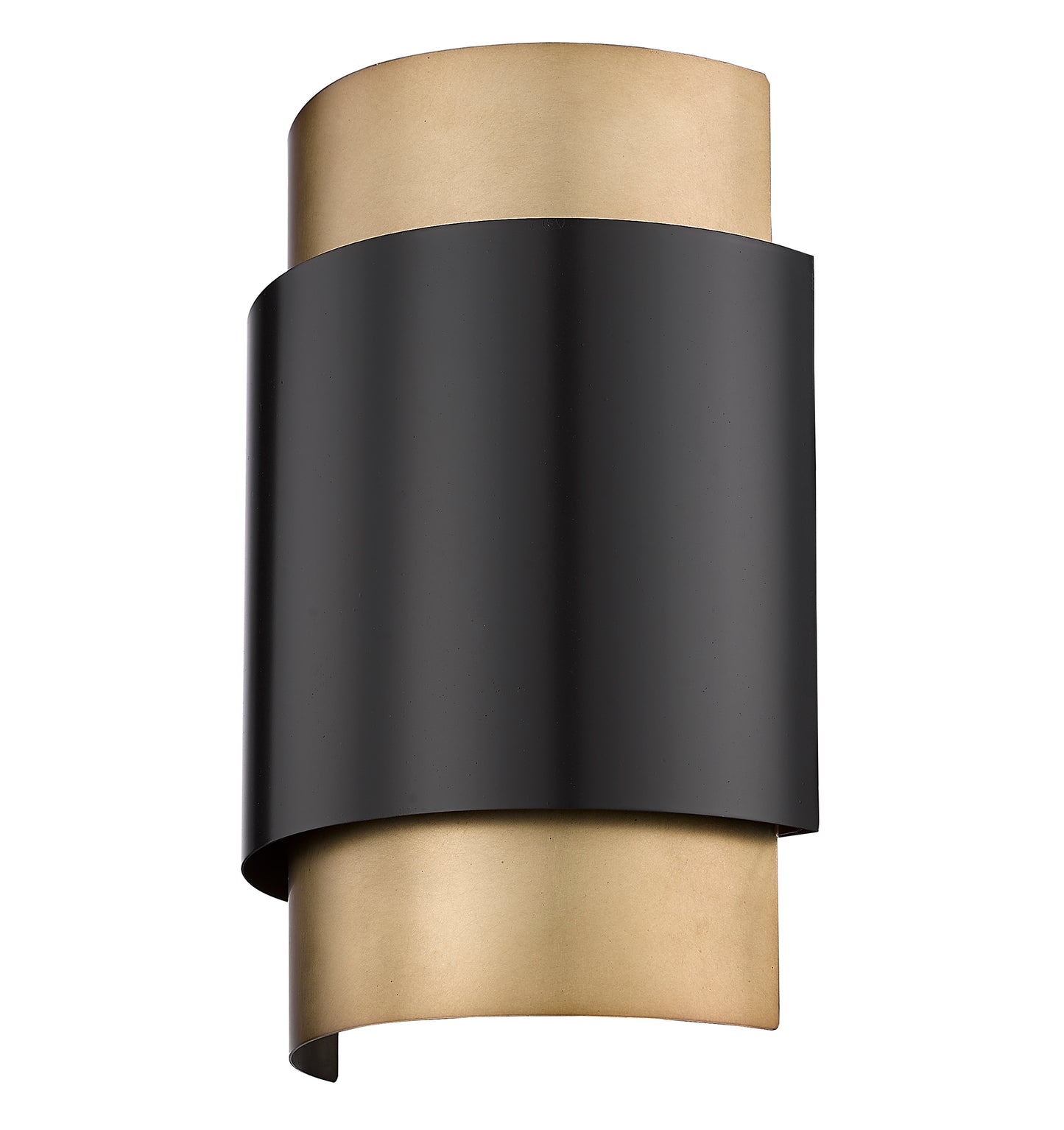 739S-BRZ-RB - Harlech 2 Light Wall 13" Sconce - Bronze / Rubbed Brass