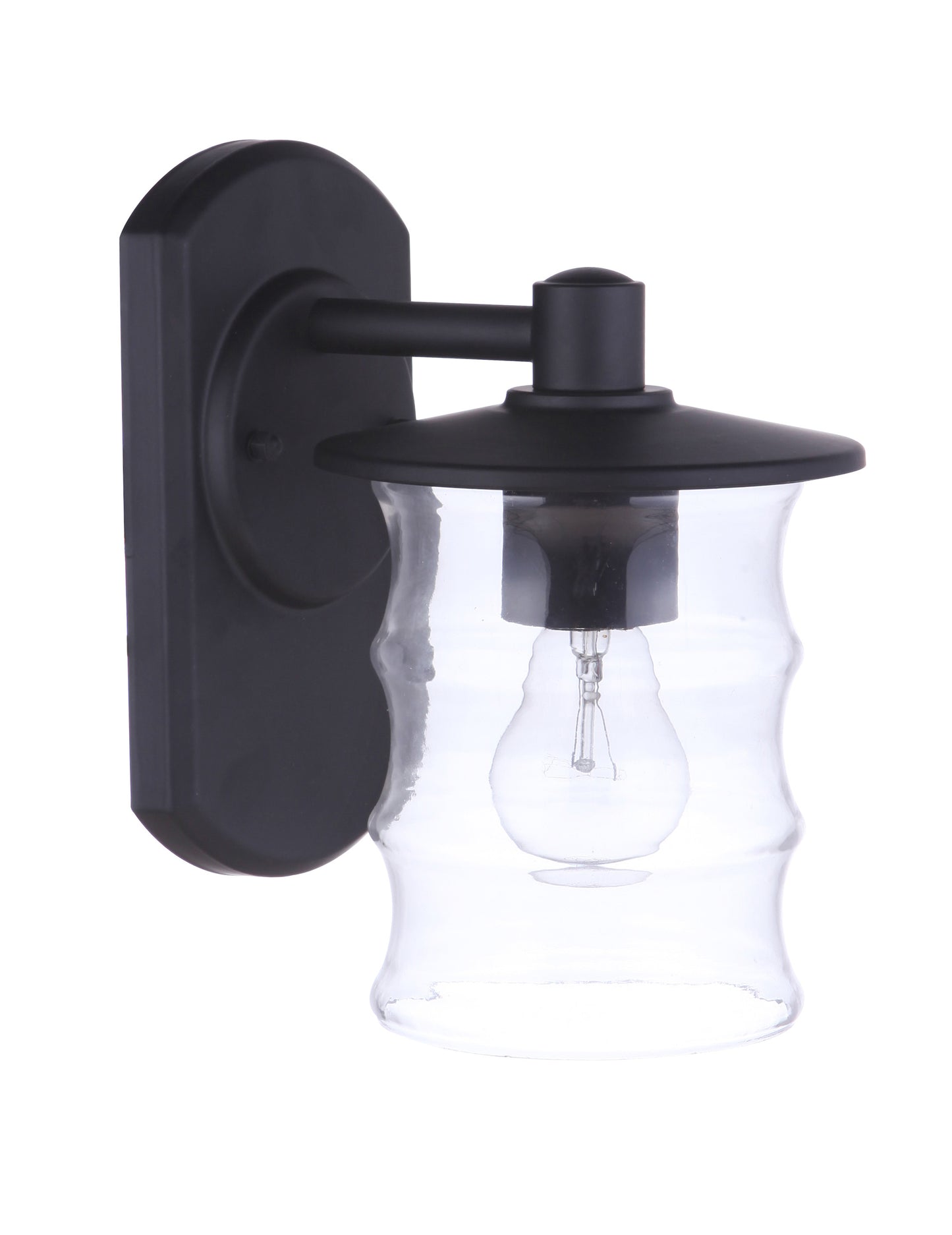 ZA3604-MN - Canon 1 Light 9.88" High Outdoor Wall Lantern - Midnight