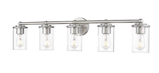 742-5V-BN - Thayer 5 Light 39" Vanity - Brushed Nickel