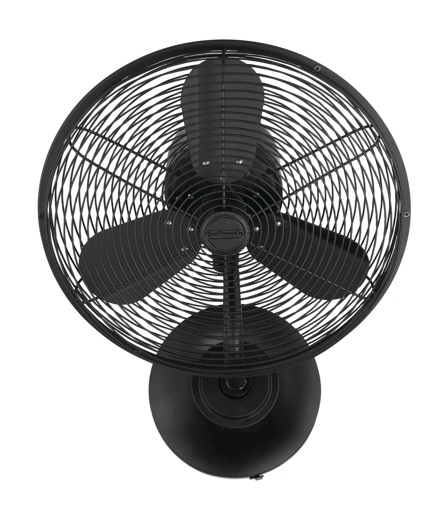 BW116FB3-HW - Bellows I Hard-wired Indoor/Outdoor 14" 3 Blade Indoor Outdoor Ceiling Fan - Flat Black