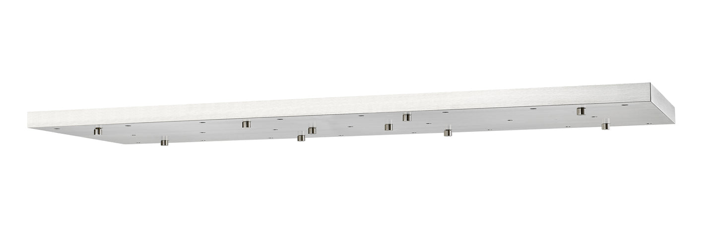 CP5423L-BN - Multi Point Canopy 23 Light Ceiling 18" Plate - Brushed Nickel