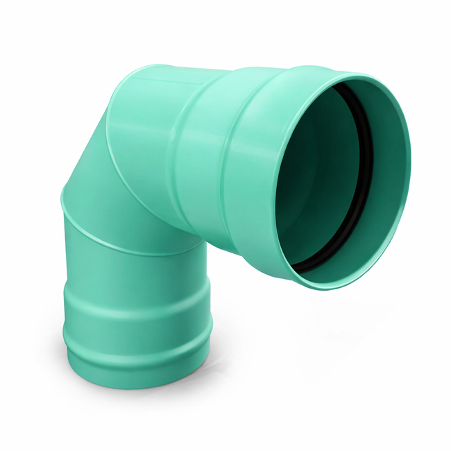 L18015 - 15" 90 Degree Elbow - Gasketed SDR 35 PVC Sewer Fitting