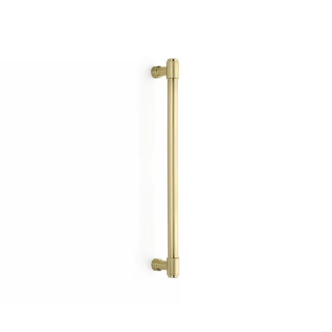 CS86693US4 - Concealed Surface Mount - Industrial Modern Jasper Appliance Pull - 12" - Satin Brass