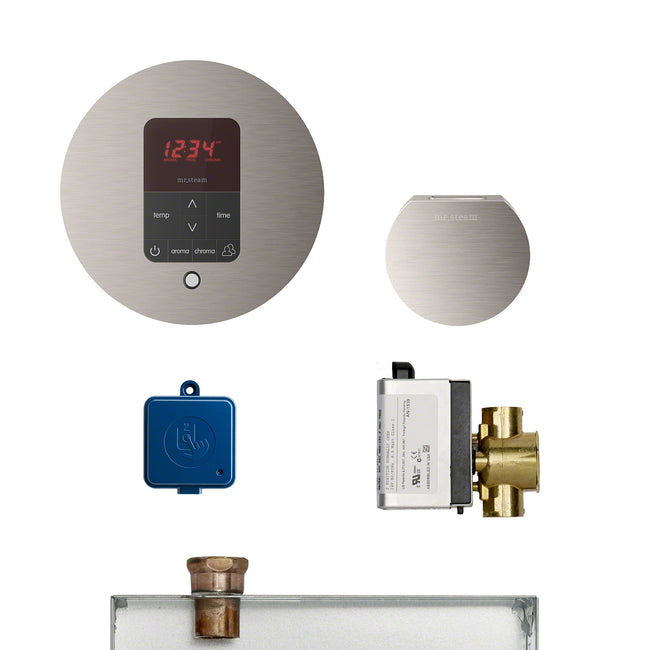 MSBUTLER1RD-BN - Butler Steam Generator Control Kit / Package - Round - Brushed Nickel
