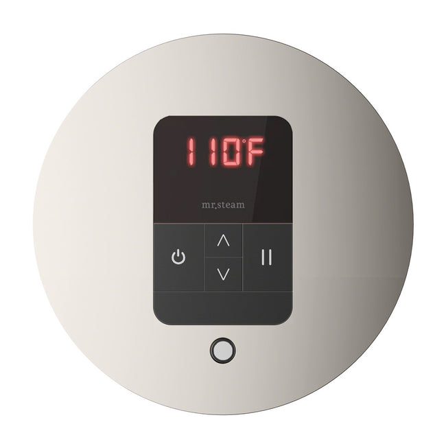 MSITEMPORD-PN - iTempo Round Steam Shower Control - Polished Nickel