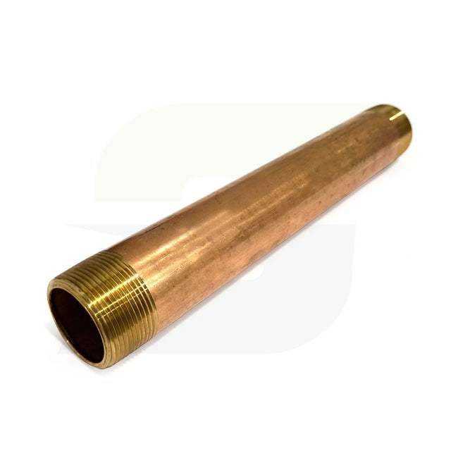 NPBR1512 - Lead Free Red Brass Nipple - 1-1/2" x 12"