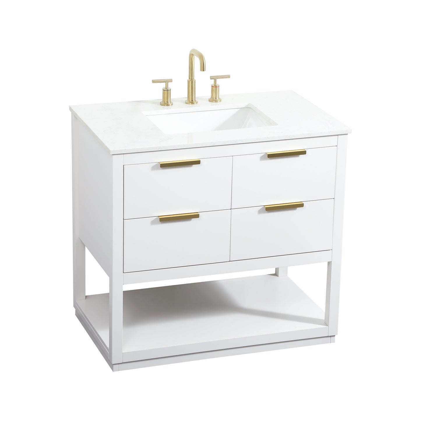 VF19236WH 36" Single Bathroom Vanity in White
