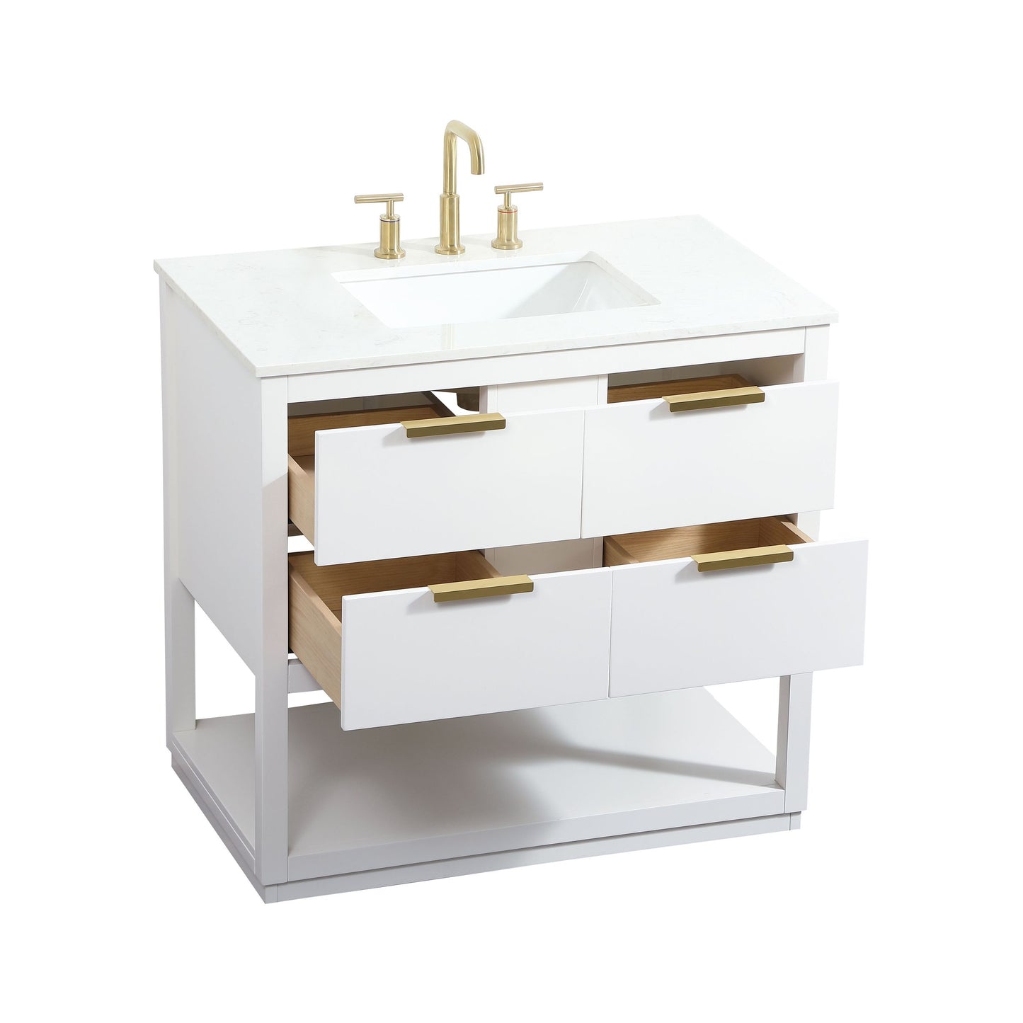 VF19236WH 36" Single Bathroom Vanity in White