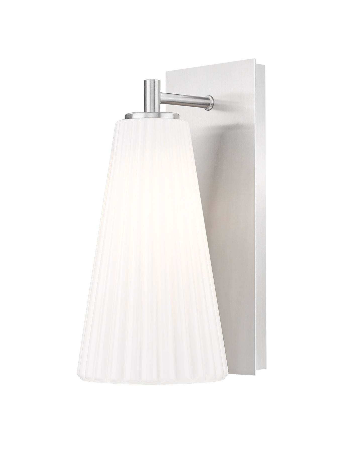 3043-1SS-BN - Farrell 1 Light Wall 13" Sconce - Brushed Nickel