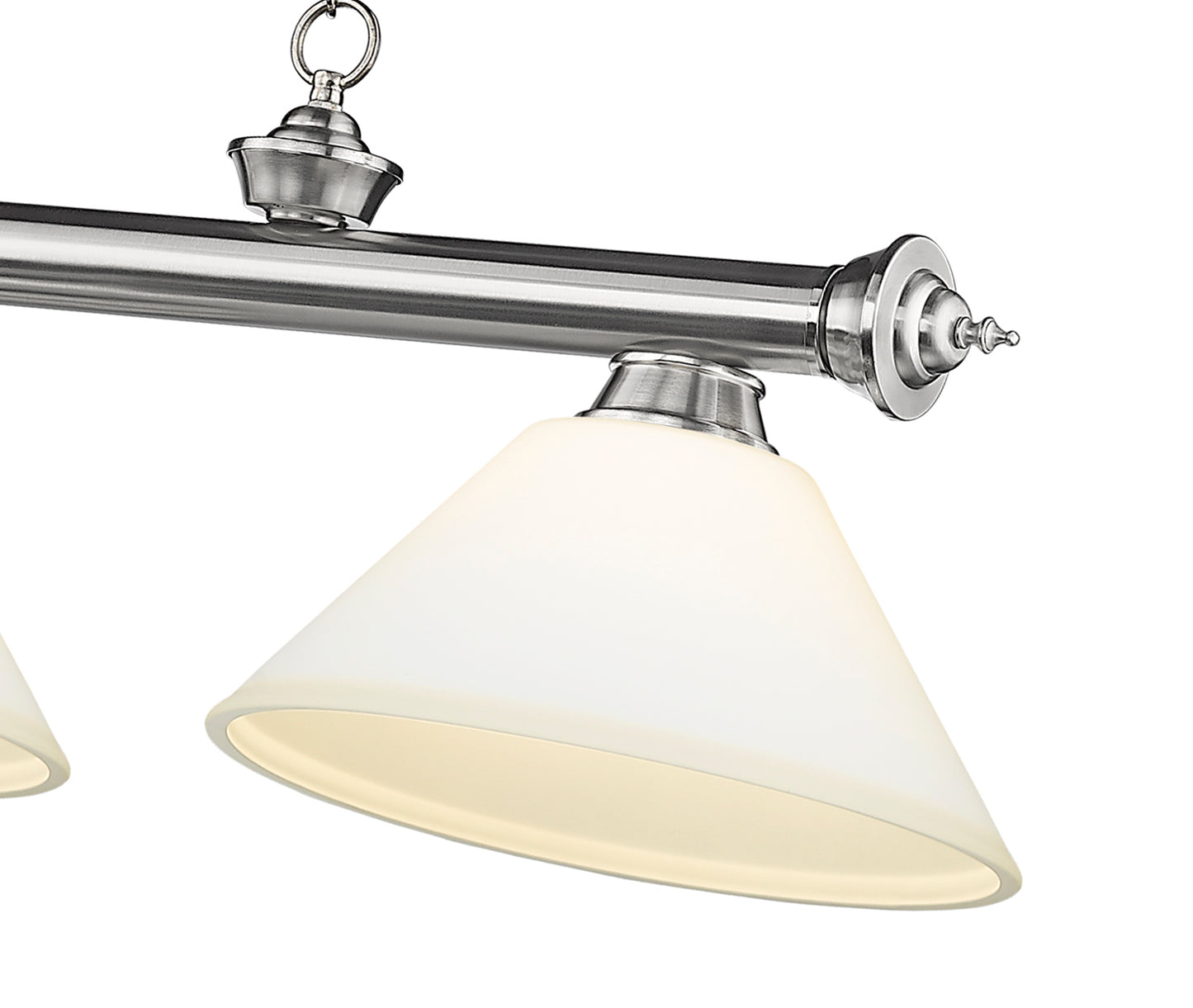 2306-3BN-AMO14 - Cordon 3 Light 57" Billiard - Brushed Nickel