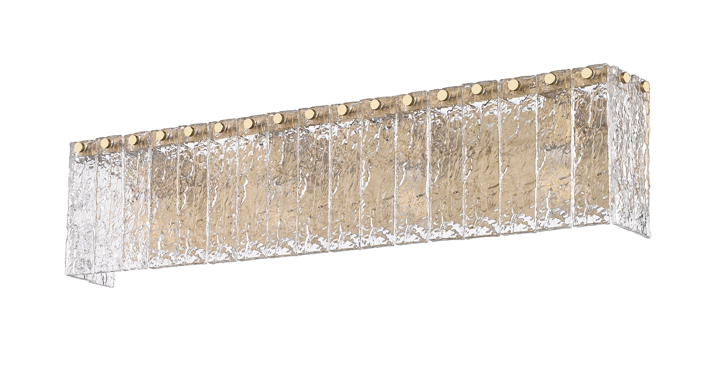 1943-4V-MGLD - Glacier 4 Light 31" Vanity - Modern Gold