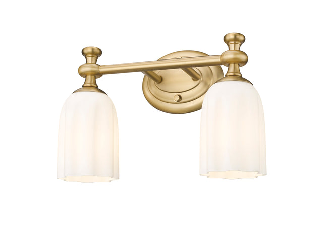 1102-2V-MGLD - Orion 2 Light 14" Vanity - Modern Gold