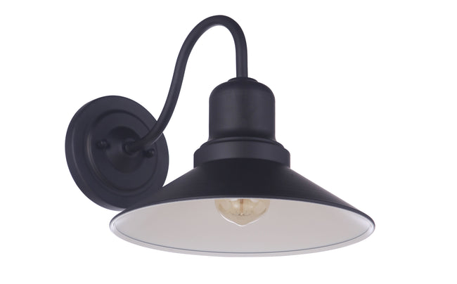 ZA5404-MN - Singleton 1 Light 10.25" High Outdoor Wall Lantern - Midnight