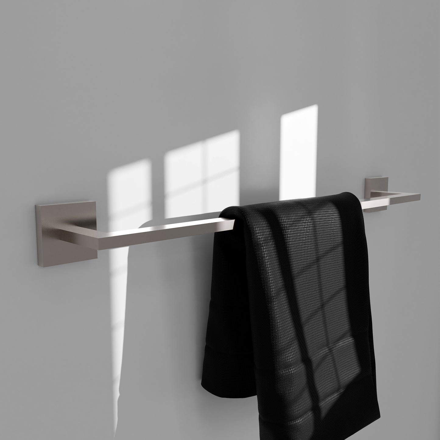 RBCN1-TR-BN - Rubicon 24" Towel Rail in Brushed Nickel
