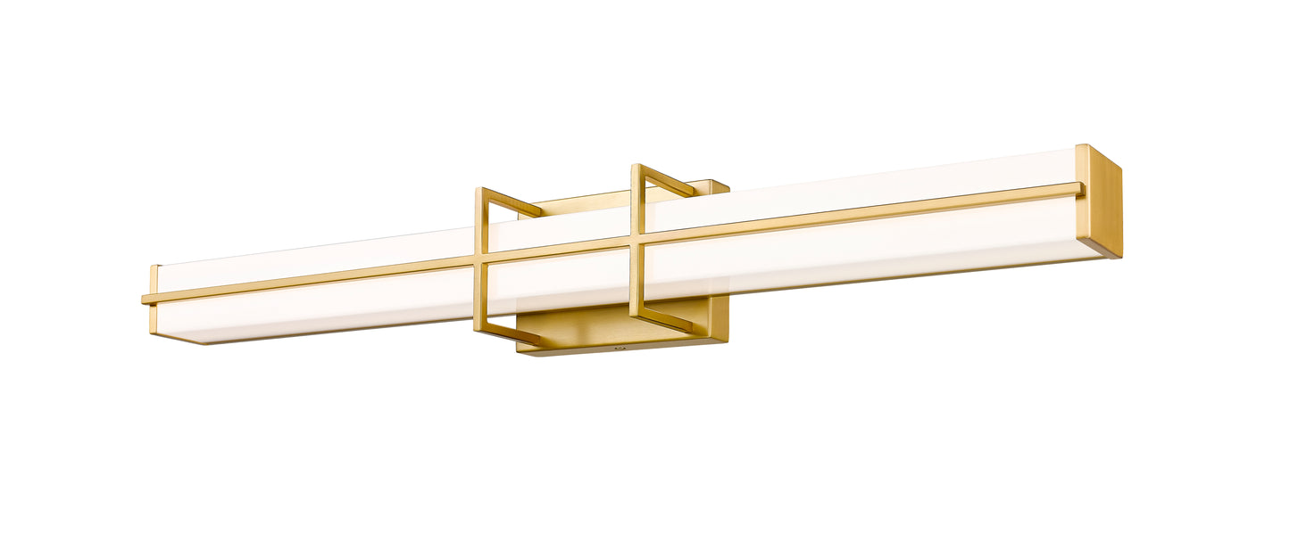 1011-32W-MGLD-LED - Harrison 1 Light 32" Vanity - Modern Gold