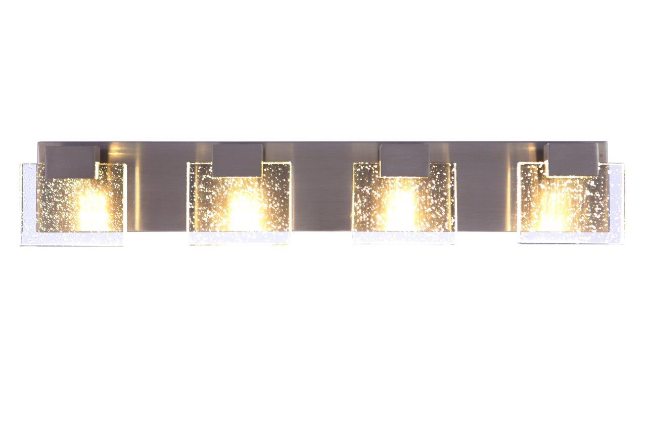15929BNK-LED - Alamere 4 Light 29" Wide LED Vanity Light - Brushed Nickel