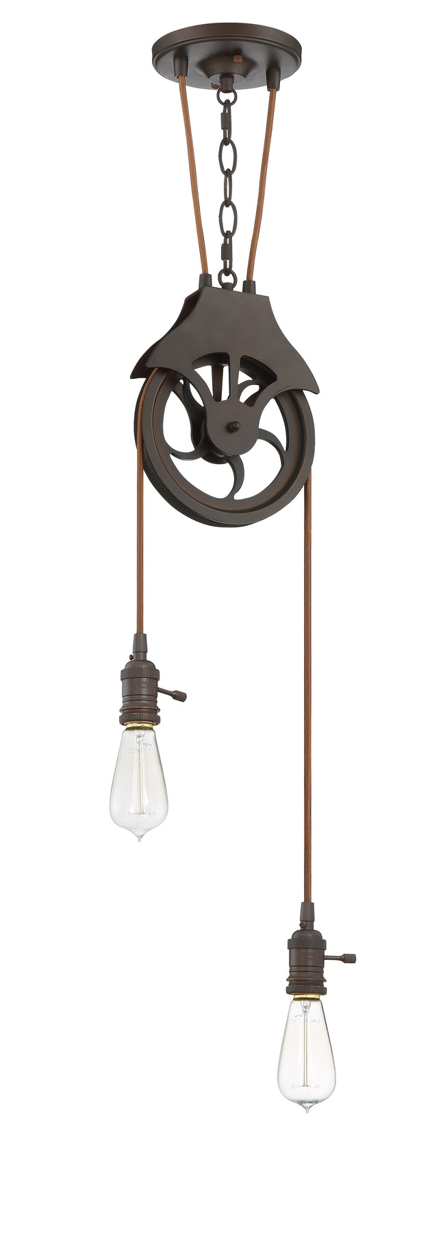 CPMKP-2ABZ - Design & Combine 2 Light 7.5" Wide Pendant - Aged Bronze Brushed