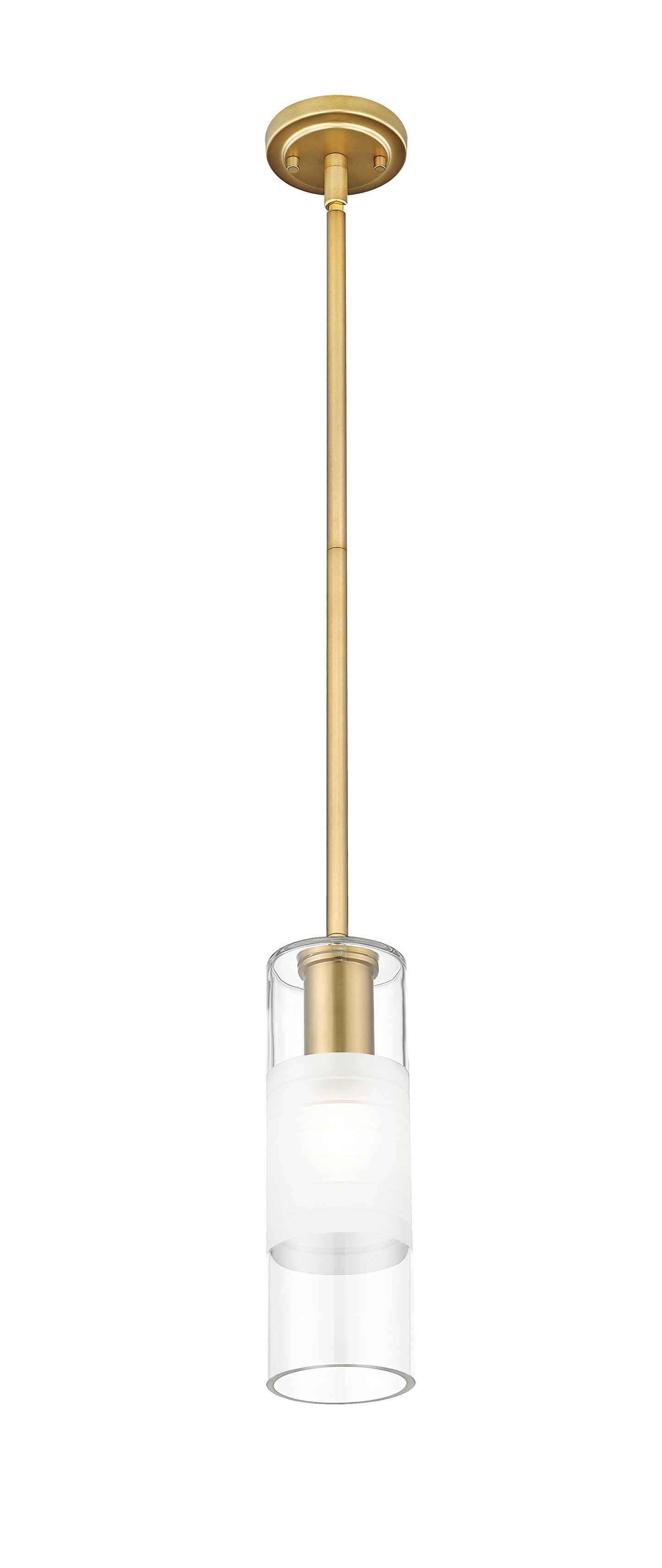 824P-ROD-MGLD - Alton 1 Light 5" Pendant - Modern Gold