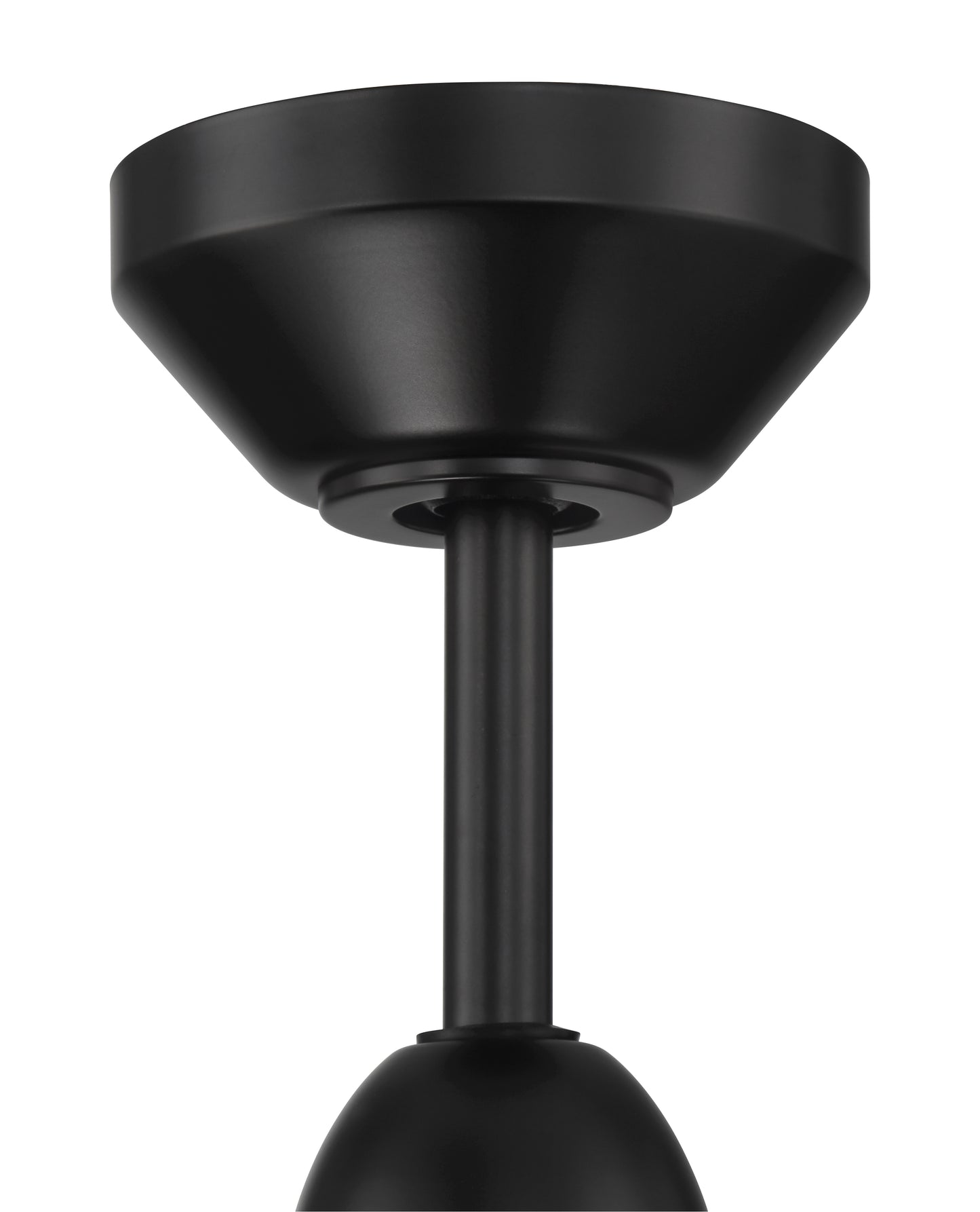 STL60FB3-NWF - Sterling 60" 3 Blade Indoor Outdoor Ceiling Fan with Light Kit - Flat Black