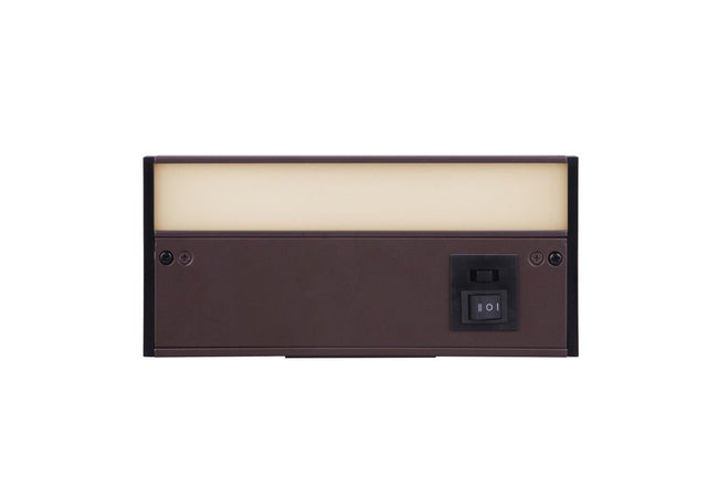CUC3008-BZ-LED - 3CCT Under Cabinet Light Bars 1 Light 3.63" Wide Under Cabinet Light Bar - Bronze