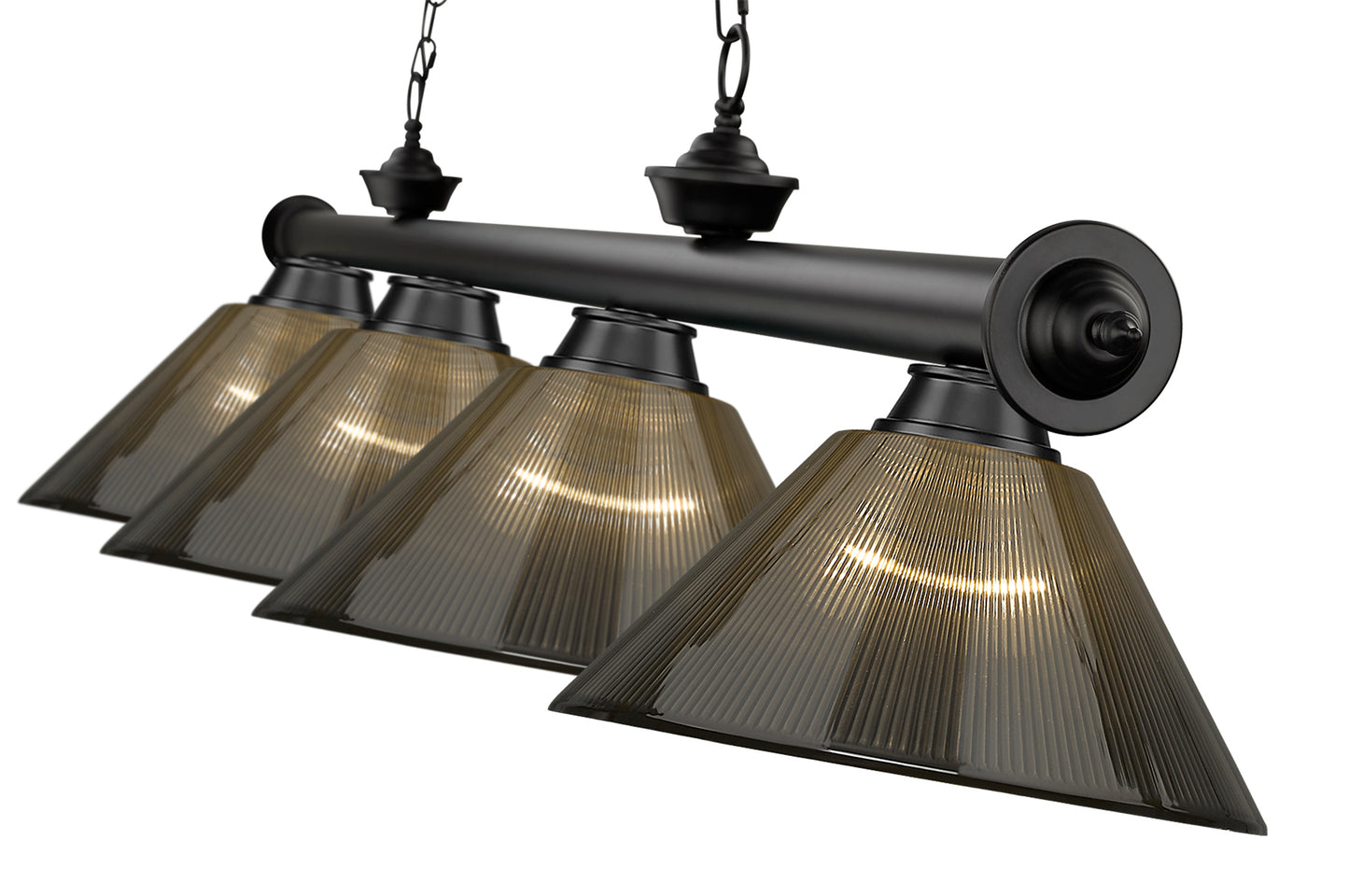 2306-4MB-ARS - Cordon 4 Light 81" Billiard - Matte Black