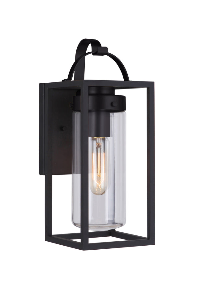 ZA4804-MN - Neo 1 Light 14" High Outdoor Wall Lantern - Midnight
