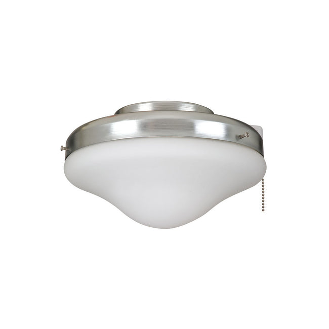 ELK113-1GV-W - All Weather Opal Frost Glass w/2x9w LED - GV