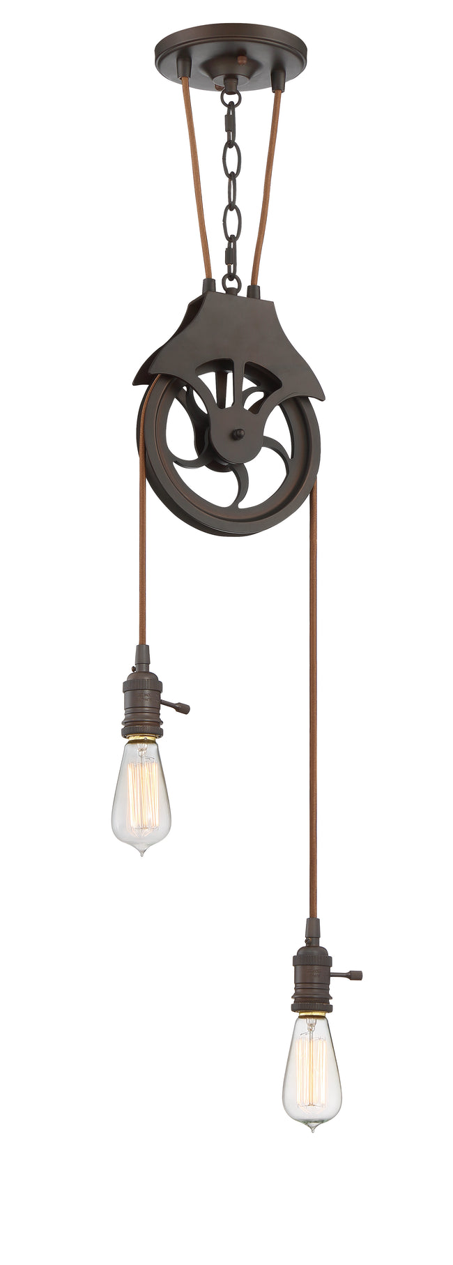 CPMKP-2ABZ - Design & Combine 2 Light 7.5" Wide Pendant - Aged Bronze Brushed