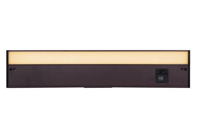 CUC3018-BZ-LED - 3CCT Under Cabinet Light Bars 1 Light 3.63" Wide Under Cabinet Light Bar - Bronze
