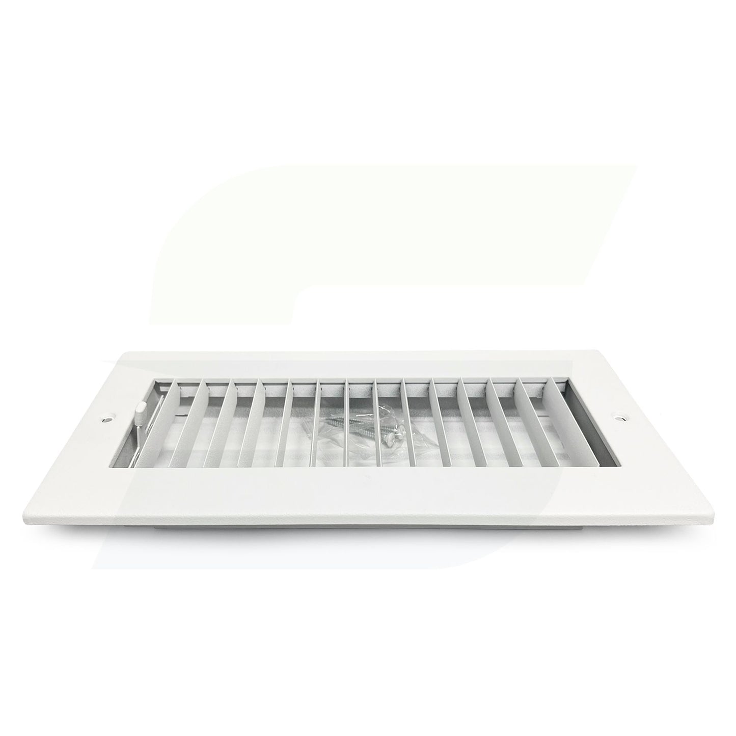 950 Series - 10" x 4" Adjustable Airfoil Blade Register w/ Multi-Shutter Damper