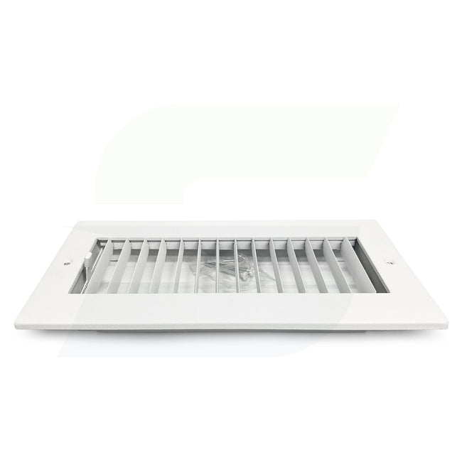 950 Series - 10" x 4" Adjustable Airfoil Blade Register w/ Multi-Shutter Damper