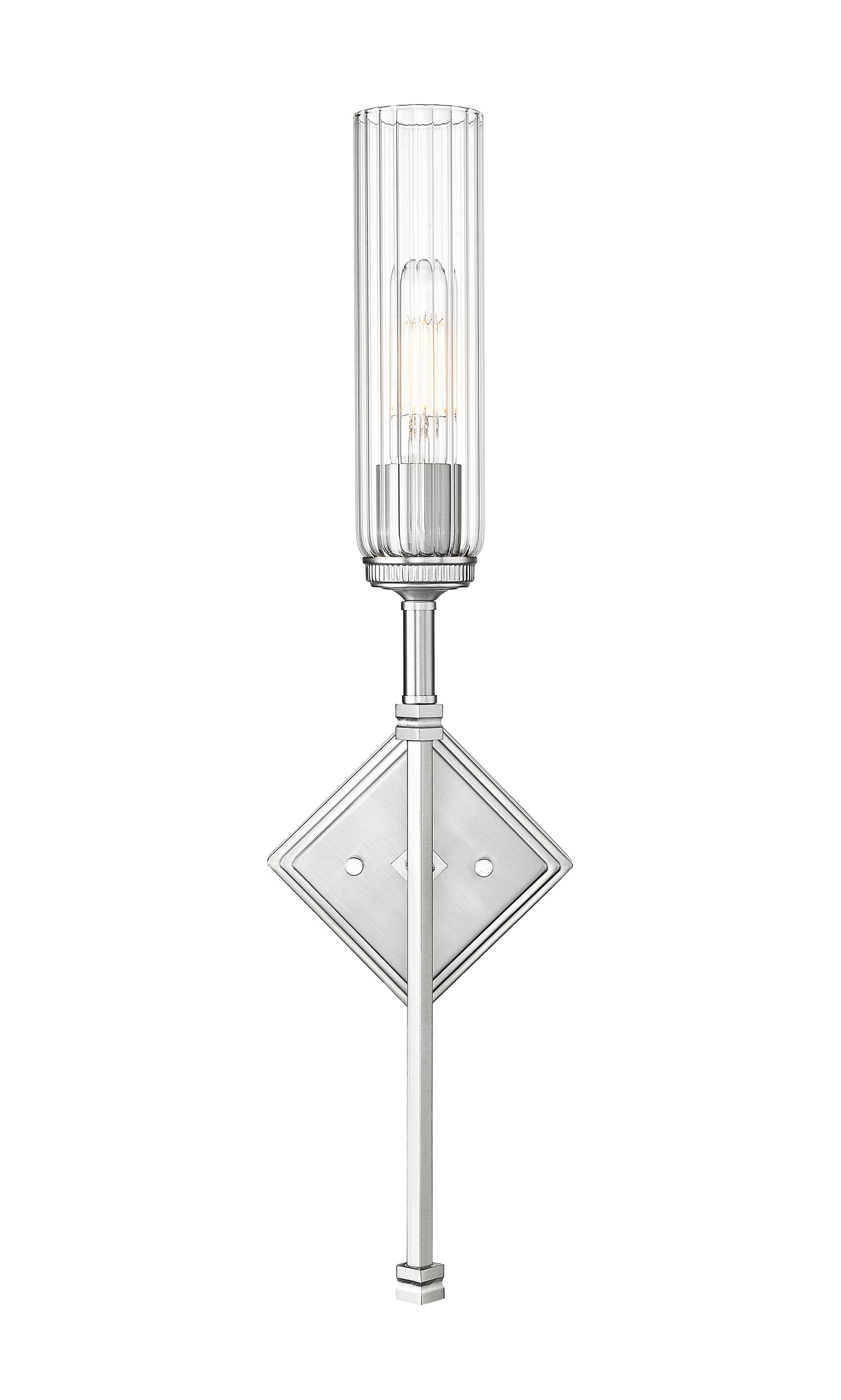 3047-1S-BN - Esme 1 Light Wall 24" Sconce - Brushed Nickel