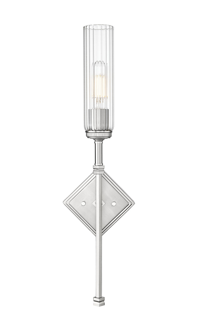 3047-1S-BN - Esme 1 Light Wall 24" Sconce - Brushed Nickel