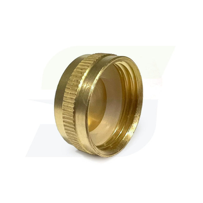 2152 - Brass Hose to Pipe Adapter - Hose Cap - 3/4" FHT