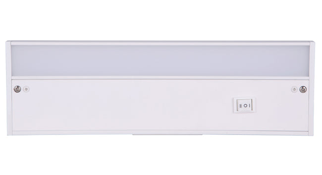 CUC1012-W-LED - Undercabinet Light Bars 1 Light 3.63" Wide Under Cabinet Light Bar - White