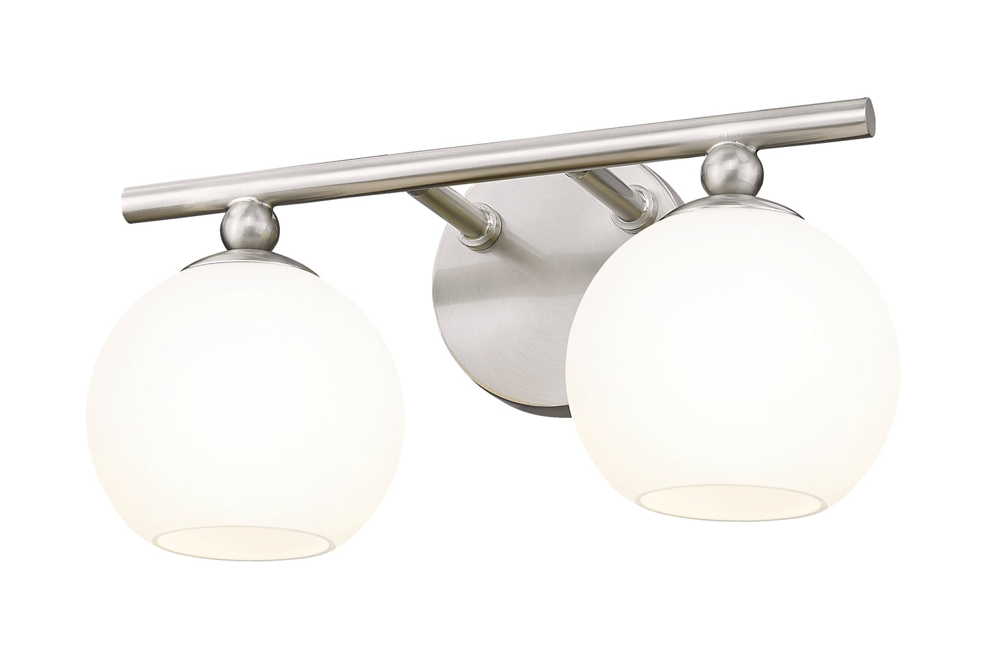 1100-2V-BN - Neoma 2 Light 14" Vanity - Brushed Nickel