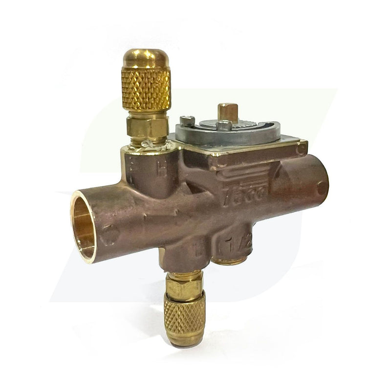 Taco 1/2" Accu-Flo Balancing Valve label side back