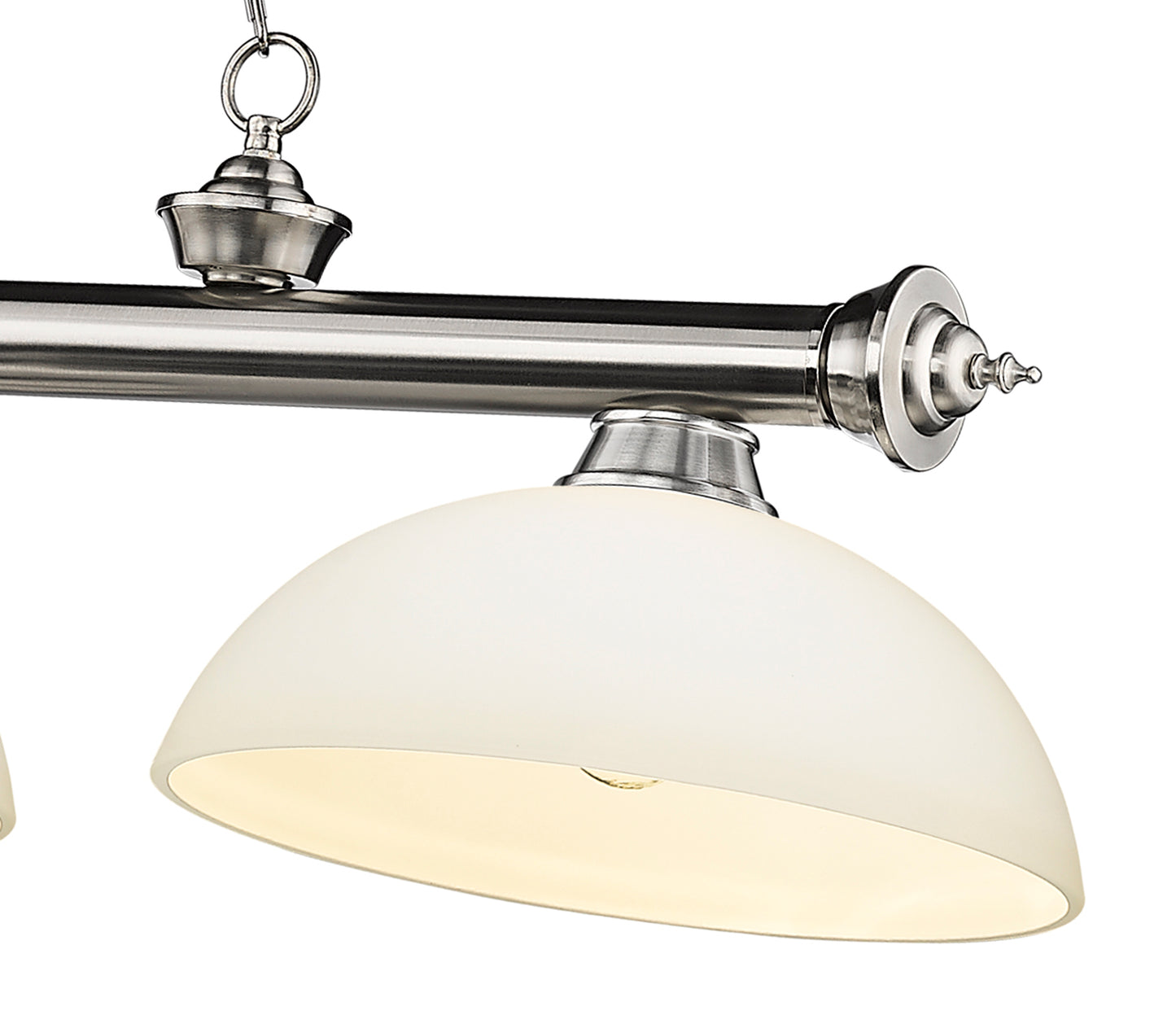 2306-3BN-DMO14 - Cordon 3 Light 57" Billiard - Brushed Nickel