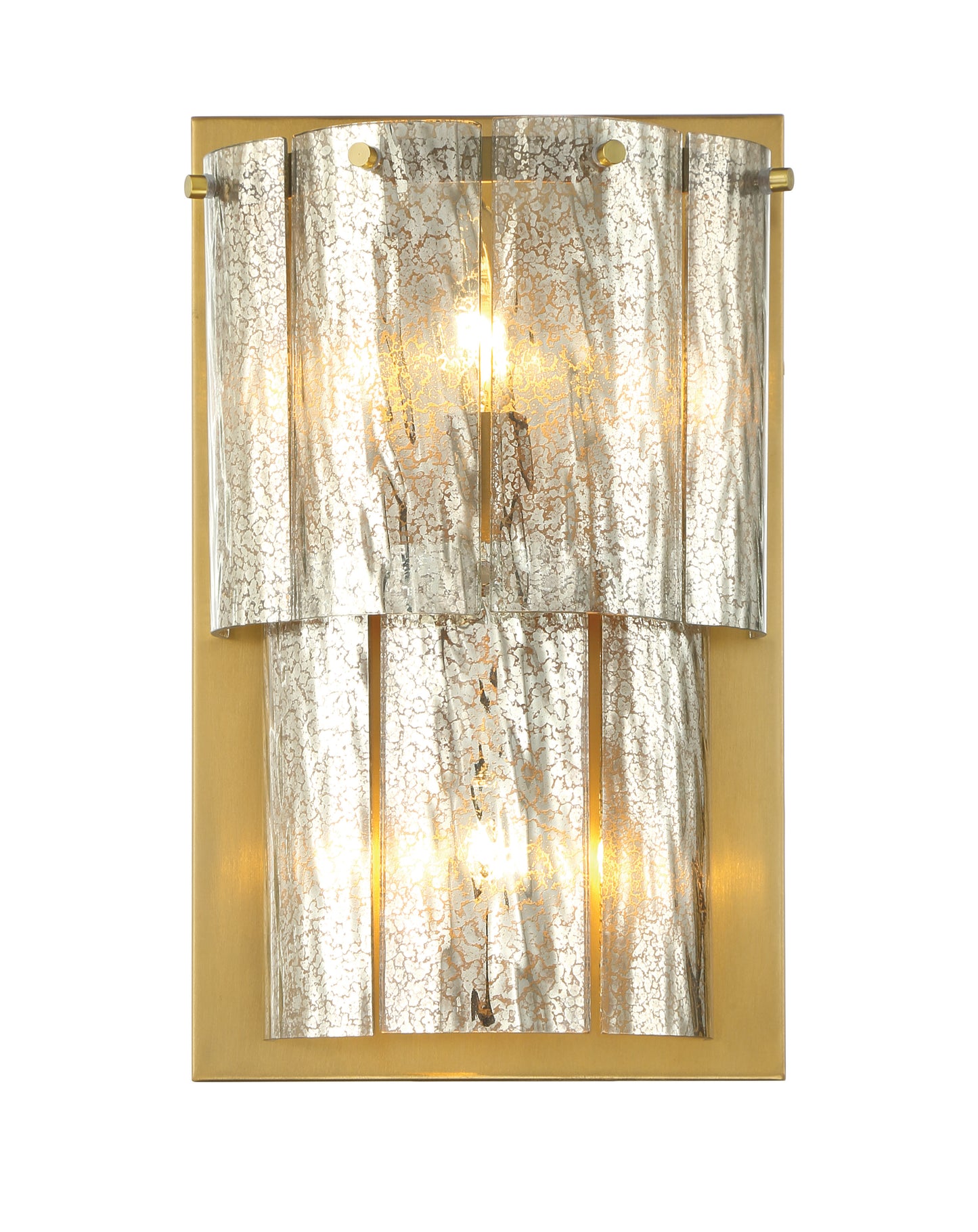 48662-SB - Museo 2 Light 13" High Wall Sconce - Satin Brass