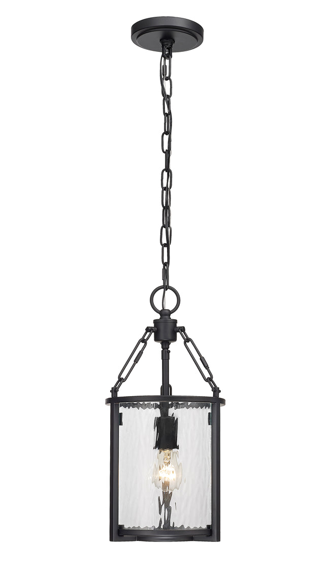346P8-MB - Barrington 1 Light 8" Pendant - Matte Black