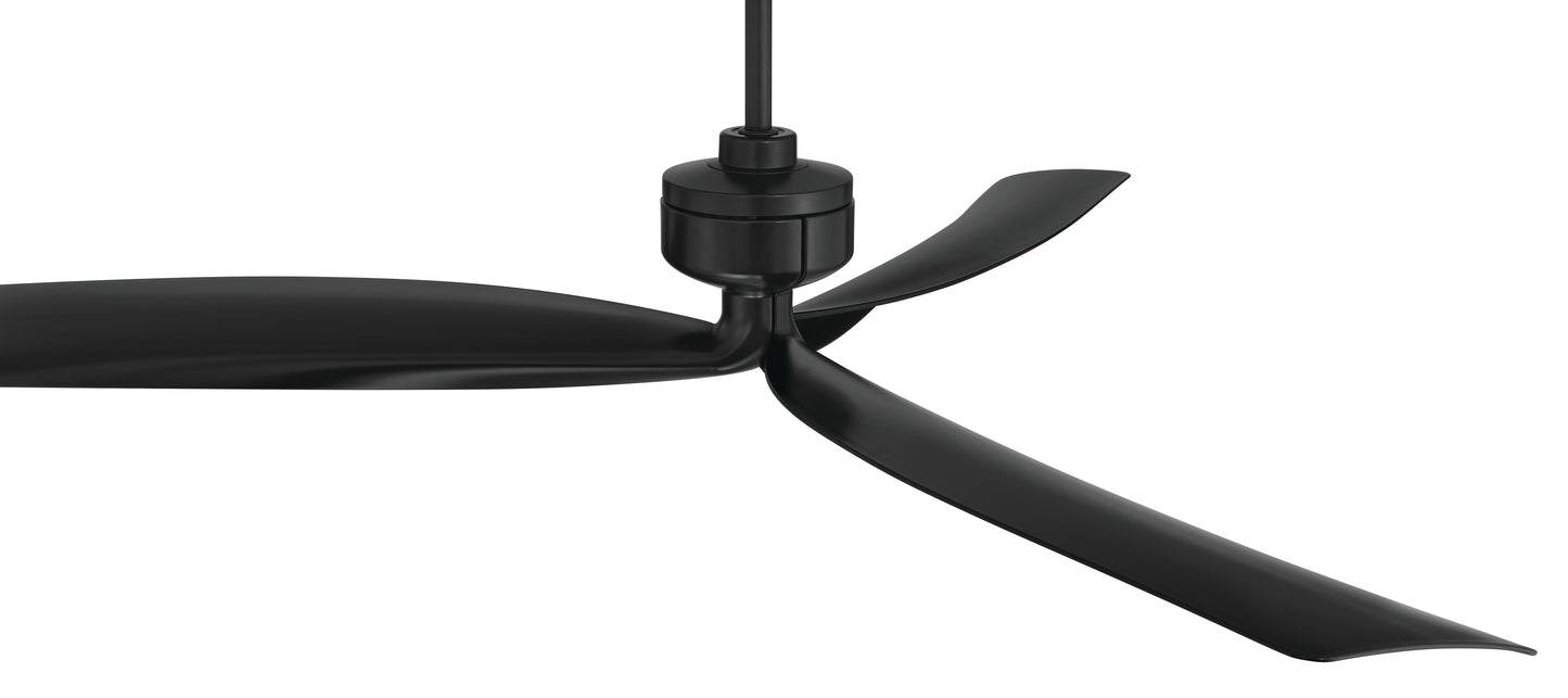 RFK52FB3 - Rafiki 52" 3 Blade Indoor Outdoor Ceiling Fan - Flat Black