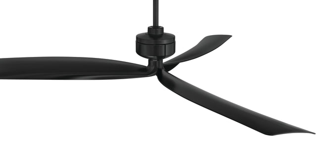 RFK52FB3 - Rafiki 52" 3 Blade Indoor Outdoor Ceiling Fan - Flat Black