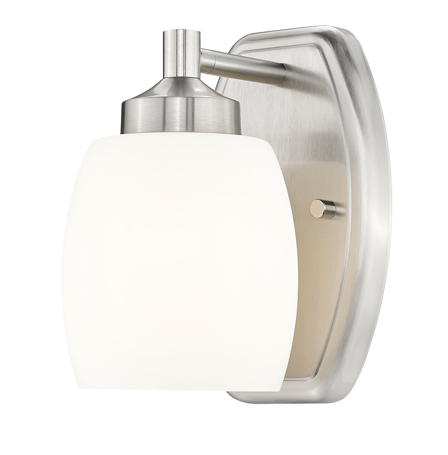 745-1S-BN - Kendrick 1 Light Wall 8" Sconce - Brushed Nickel