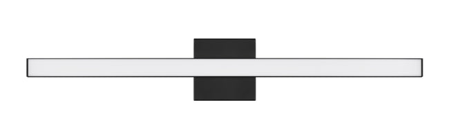 10130FB-LED - Trim 1 Light 30" Wide LED Vanity Light - Flat Black