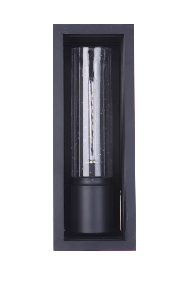 ZA2820-TB - Carmel 1 Light 20" High Outdoor Wall Lantern - Textured Black